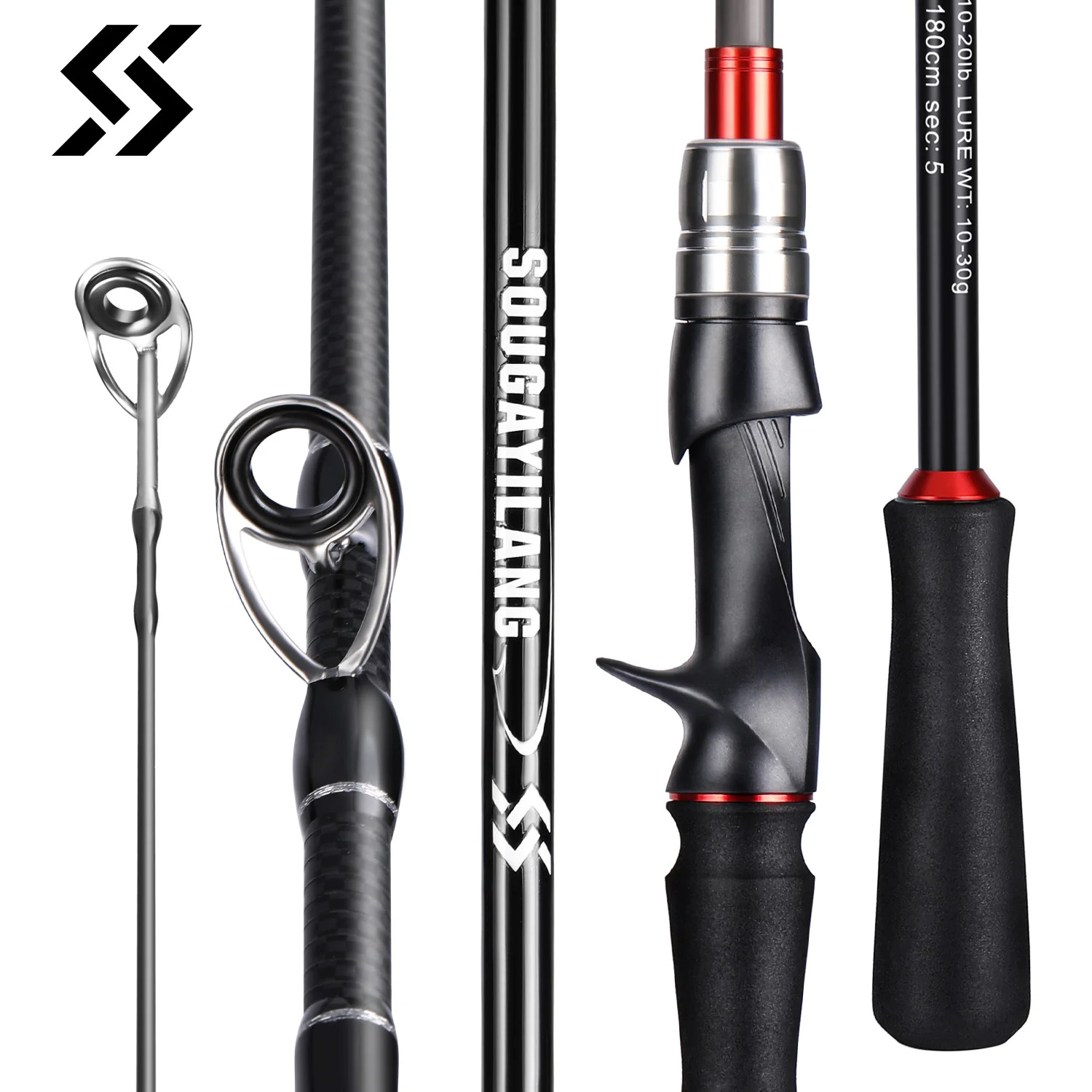 Fishing Rod Surf - Przynęta Sougayilang 1.8m 2.1m przynęta spinningowa