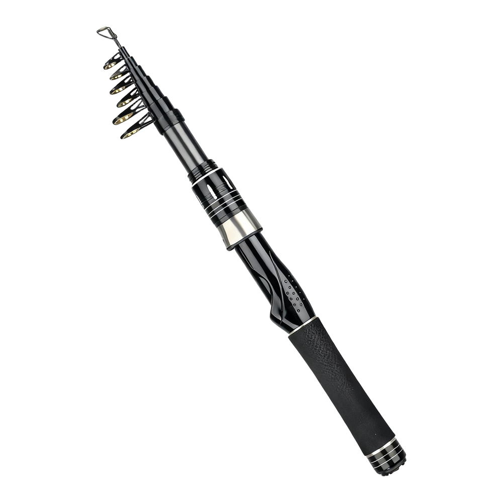 Fishing Rod Telescopic - Ultralekka teleskopowa wędka karbonowa z ceramicznymi