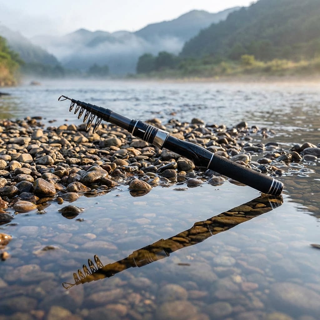 Ultralekka teleskopowa wędka k – Fishing Rod Telescopic recenzja i cena
