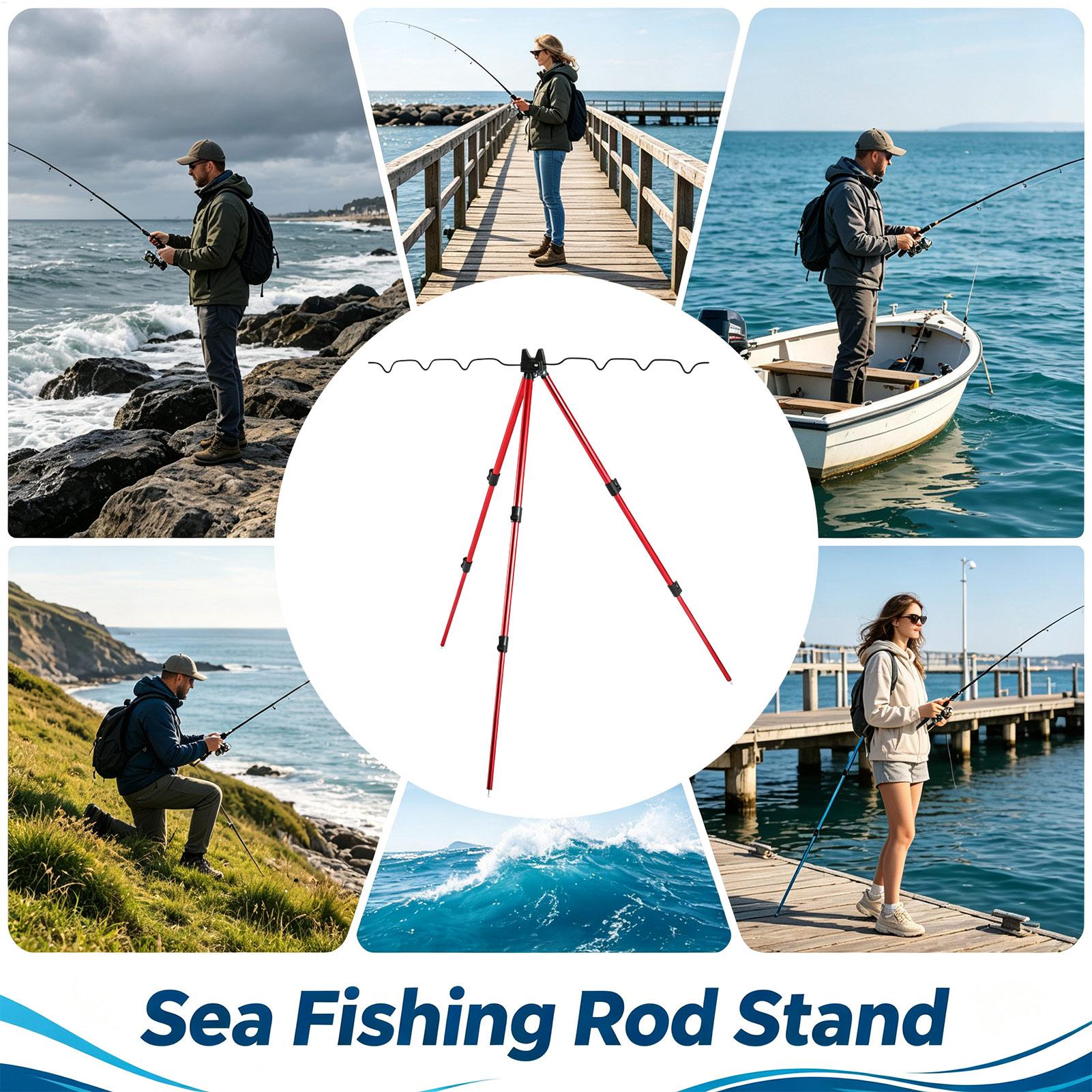 Stojak na wędkę z teleskopowym – Fishing Rod Telescopic recenzja i cena