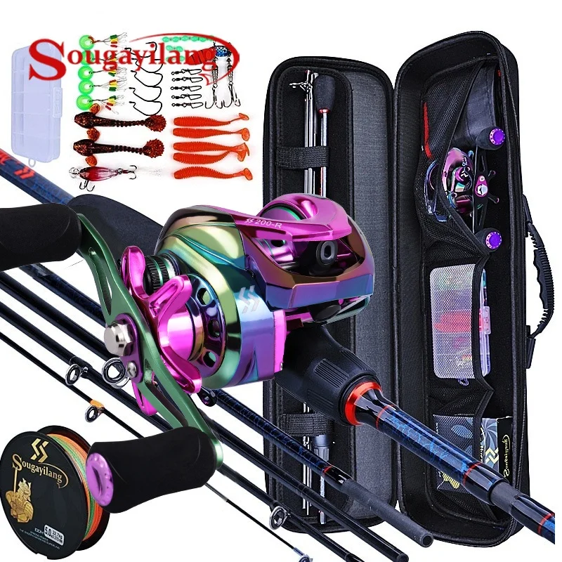Wędki i kołowrotki Sougayilang – Fishing Rod Combo recenzja i cena